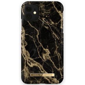 iDeal of Sweden Fashion Backcover voor de iPhone 11 - Golden Smoke Marble