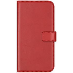 Selencia Echt Lederen Bookcase voor de Samsung Galaxy S20 - Rood