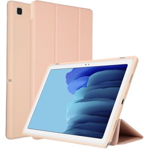 Accezz Smart Silicone Bookcase voor de Samsung Galaxy Tab A7 - Rosé Goud