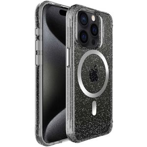 imoshion Glitter Backcover met MagSafe voor de iPhone 15 Pro - Zilver