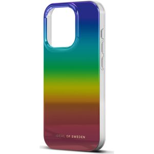 iDeal of Sweden Mirror Case voor de Apple iPhone 14 Pro - Rainbow