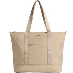 Wouf Tote Bag - Schoudertas - Downtown Oatmilk