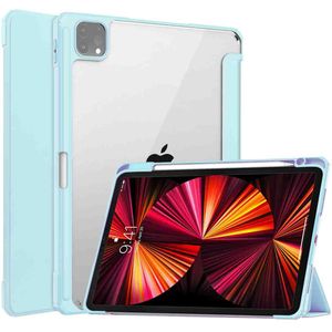 iMoshion Trifold Hardcase Bookcase voor de iPad Pro 11 (2018 - 2022) - Lichtblauw