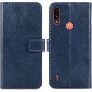 iMoshion Luxe Bookcase voor de Motorola Moto E7i Power - Donkerblauw