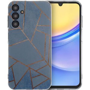 iMoshion Design hoesje voor de Samsung Galaxy A15 (5G/4G) - Blue Graphic