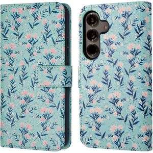 iMoshion Design Bookcase voor de Samsung Galaxy S24 Plus - Blue Flowers