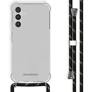 imoshion Backcover met koord voor de Samsung Galaxy A34 (5G) - Zwart / Goud