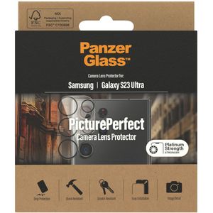 PanzerGlass Camera Protector voor de Samsung Galaxy S23 Ultra