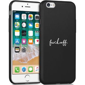 iMoshion Design hoesje voor de iPhone 6 / 6s - Fuck Off - Zwart