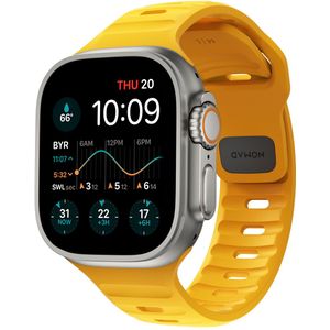 Nomad Sport band FKM voor de Apple Watch Series 1-9 / SE / Ultra (2) - 42/44/45/49 mm - Geel