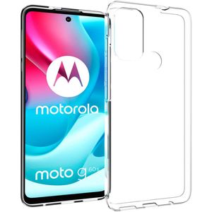 Accezz Clear Backcover voor de Motorola Moto G60s  - Transparant