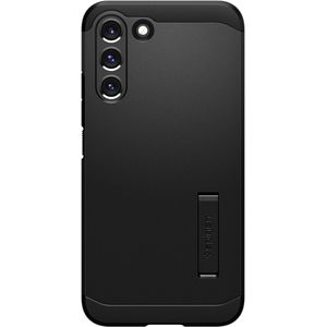 Spigen Tough Armor Backcover voor de Samsung Galaxy S22 Plus - Zwart