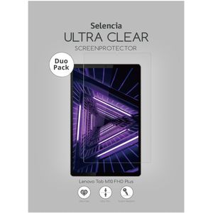 Selencia Duo Pack Ultra Clear Screenprotector voor de Lenovo Tab M10 FHD Plus