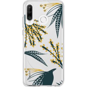 Design Backcover voor de Huawei P30 Lite - Kleuren Plant