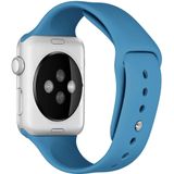 iMoshion Siliconen bandje voor de Apple Watch Series 1-8 / SE / Ultra - 42/44/45/49 mm - Blauw