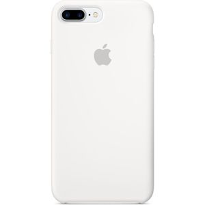 Apple Silicone Backcover voor iPhone 8 Plus / 7 Plus - White