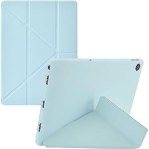 iMoshion Origami Bookcase voor de Lenovo Tab M10 Plus (3rd gen) - Lichtblauw
