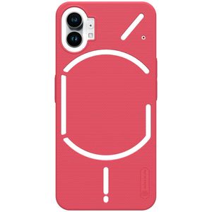 Nillkin Super Frosted Shield Case voor de Nothing Phone (1) - Rood