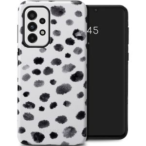 Selencia Vivid Backcover voor de Samsung Galaxy A33 - Trendy Leopard