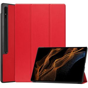 iMoshion Trifold Bookcase voor de Samsung Galaxy Tab S8 Ultra - Rood