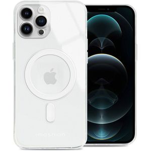 iMoshion Backcover met MagSafe voor de iPhone 12 Pro Max - Transparant