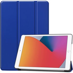 imoshion Trifold Bookcase voor de Apple iPad 9 (2021) 10.2 inch / iPad 8 (2020) 10.2 inch / iPad 7 (2019) 10.2 inch - Cobalt Blue