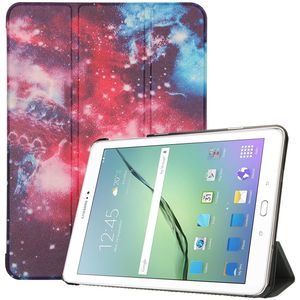 imoshion Design Trifold Bookcase voor de Samsung Galaxy Tab S2 9.7 - Space Design