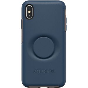 OtterBox Otter + Pop Symmetry Backcover voor de iPhone Xs Max - Blauw