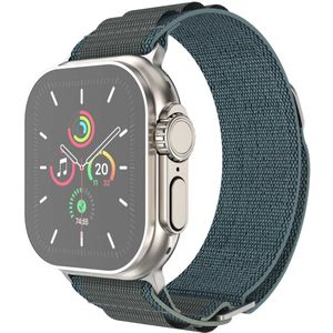 iMoshion Nylon Alpine bandje voor de Apple Watch Series 1-9 / SE - 38/40/41 mm - Blauw