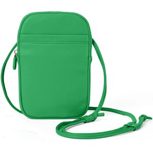 Selencia Telefoontasje Crossbody Sports - Kunstleer - Groen