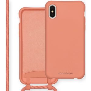 iMoshion Color Backcover met afneembaar koord voor de iPhone Xs / X - Peach