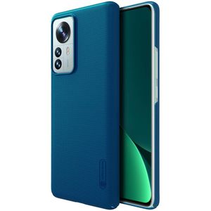 Nillkin Super Frosted Shield Case voor de Xiaomi 12 Pro - Blauw