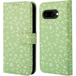 imoshion Design Bookcase voor de Google Pixel 9a - Green Flowers
