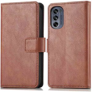 iMoshion Luxe Bookcase voor de Motorola Moto G62 - Bruin