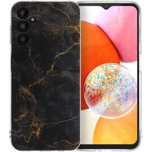 iMoshion Design hoesje voor de Samsung Galaxy A14 (5G/4G) - Black Marble