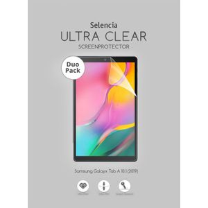 Selencia Duo Pack Ultra Clear Screenprotector voor de Samsung Galaxy Tab A 10.1 (2019)