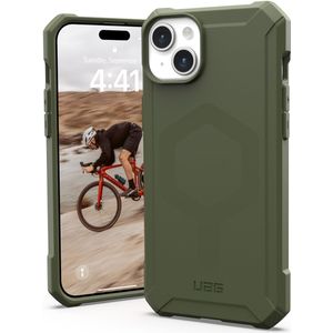 UAG Essential Armor MagSafe voor de iPhone 15 Plus - Olive Drab