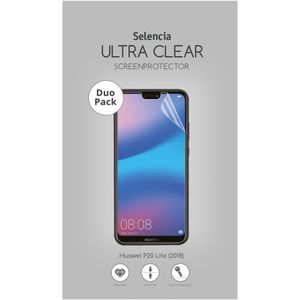 Selencia Duo Pack Ultra Clear Screenprotector voor Huawei P20 Lite (2018)