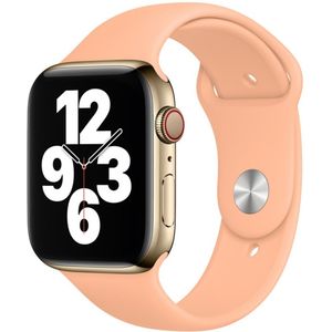 Sport Band voor de Apple Watch Series 1-9 / SE / Ultra (2) - 42/44/45/49 mm - Cantaloupe