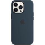 Apple Silicone Backcover MagSafe voor de iPhone 13 Pro Max - Abyss Blue