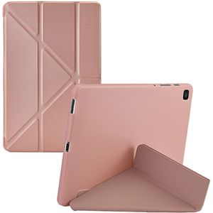 imoshion Origami Bookcase voor de Samsung Galaxy Tab S6 Lite / Tab S6 Lite (2022) / Tab S6 Lite (2024) - Rosé Goud