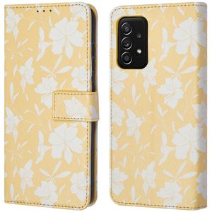 iMoshion Design Bookcase voor de Samsung Galaxy A52(s) (5G/4G) - Yellow Flowers