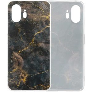 imoshion Design hoesje voor de Nothing Phone (2) - Black Marble