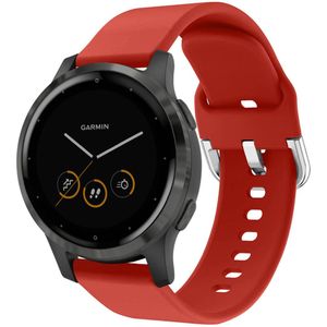 iMoshion Siliconen bandje voor de Garmin Vivoactive 4L - Rood