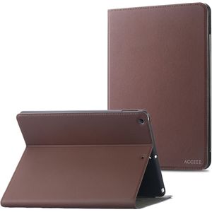 Accezz Classic Tablet Case voor de iPad 9 (2021) / iPad 8 (2020) / iPad 7 (2019) 10.2 inch - Bruin