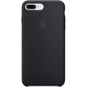 Apple Silicone Backcover voor iPhone 8 Plus / 7 Plus - Black
