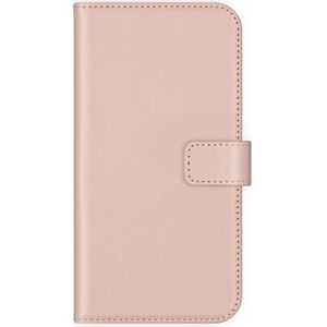 Selencia Echt Lederen Bookcase voor de Samsung Galaxy S20 - Roze