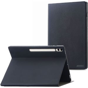 Accezz Classic Tablet Case voor de Samsung Galaxy Tab S9 FE Plus / Tab S9 Plus - Zwart