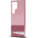 iDeal of Sweden Mirror Case voor de Samsung Galaxy S24 Ultra - Rose Pink