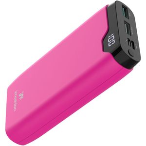imoshion Powerbank - 20.000 mAh - Quick Charge en Power Delivery - Hot Pink